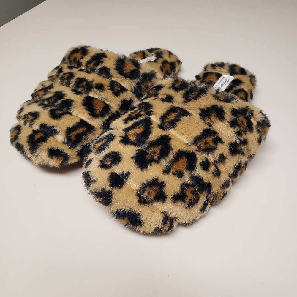 Madewell leopard slippers size 7 - Picture 1 of 8